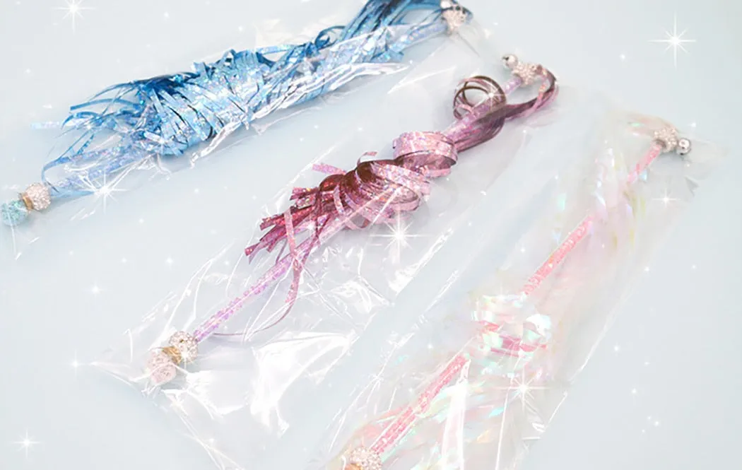 1pc Colorful Rod Cat Wand Toys Cat Teaser Wand Lovely Glitter Crinkle Tassel Cat Teaser Toy Cat Interactive Toy Pet Supplies