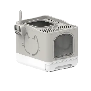AFP  Minus One Foldable Sand Cat Litter Box -Large Size