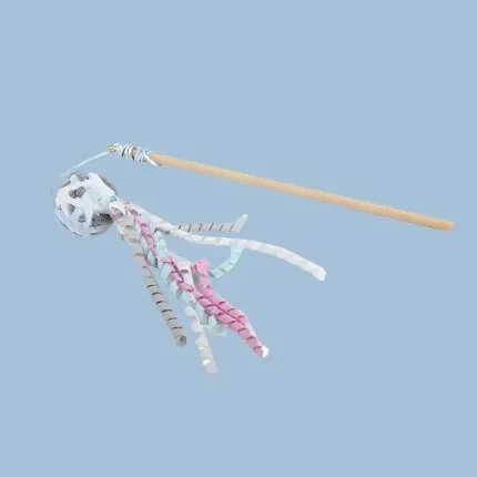 All for paws, Knotty Habit, Woolly ball wand
