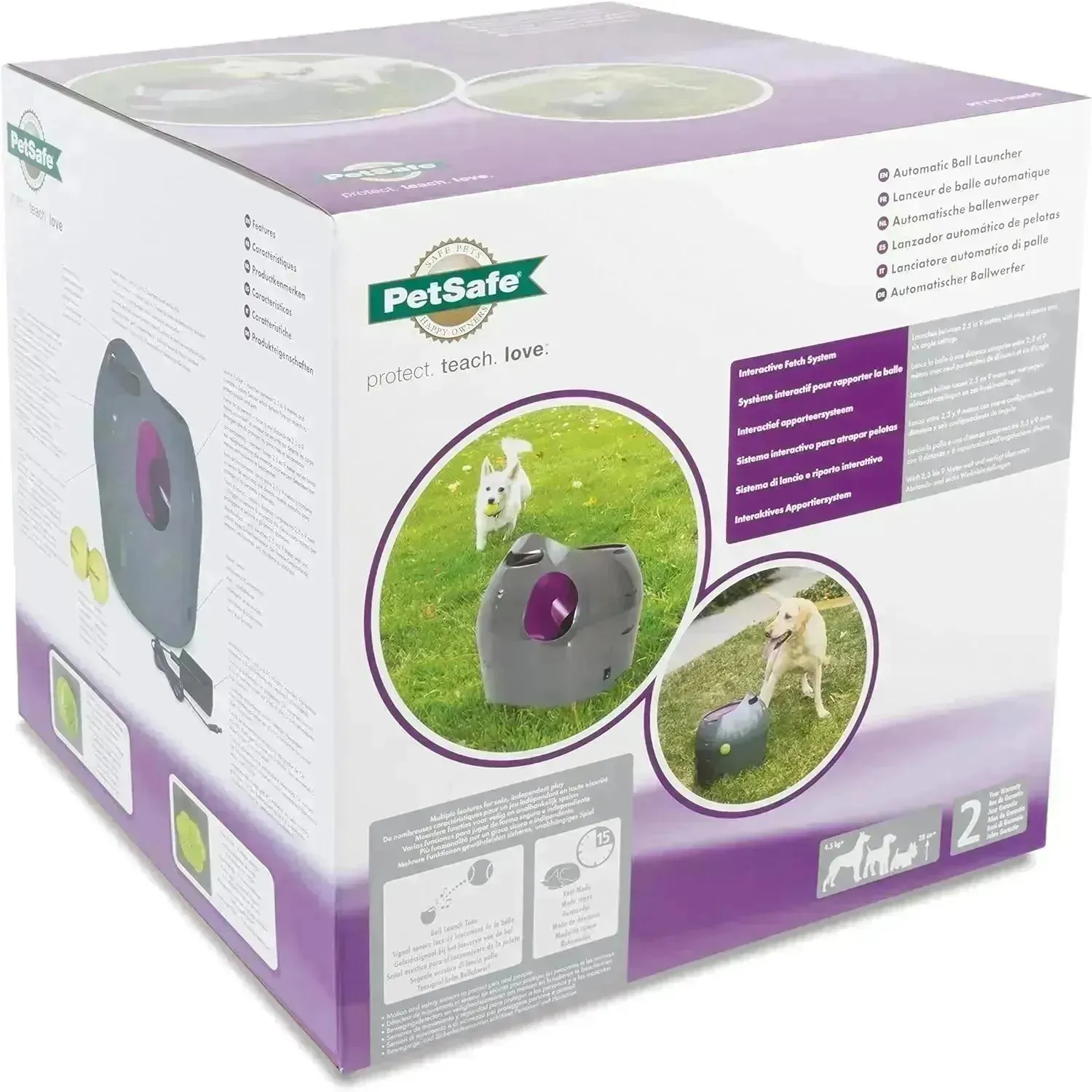 Automatic Dog Ball Launcher All Breed Sizes
