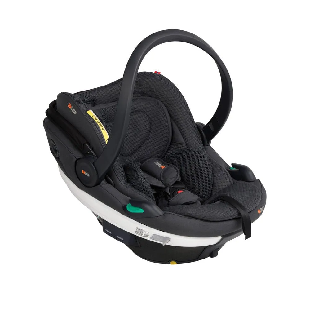 BeSafe Go Beyond Car Seat & Base in Anthracite Mesh