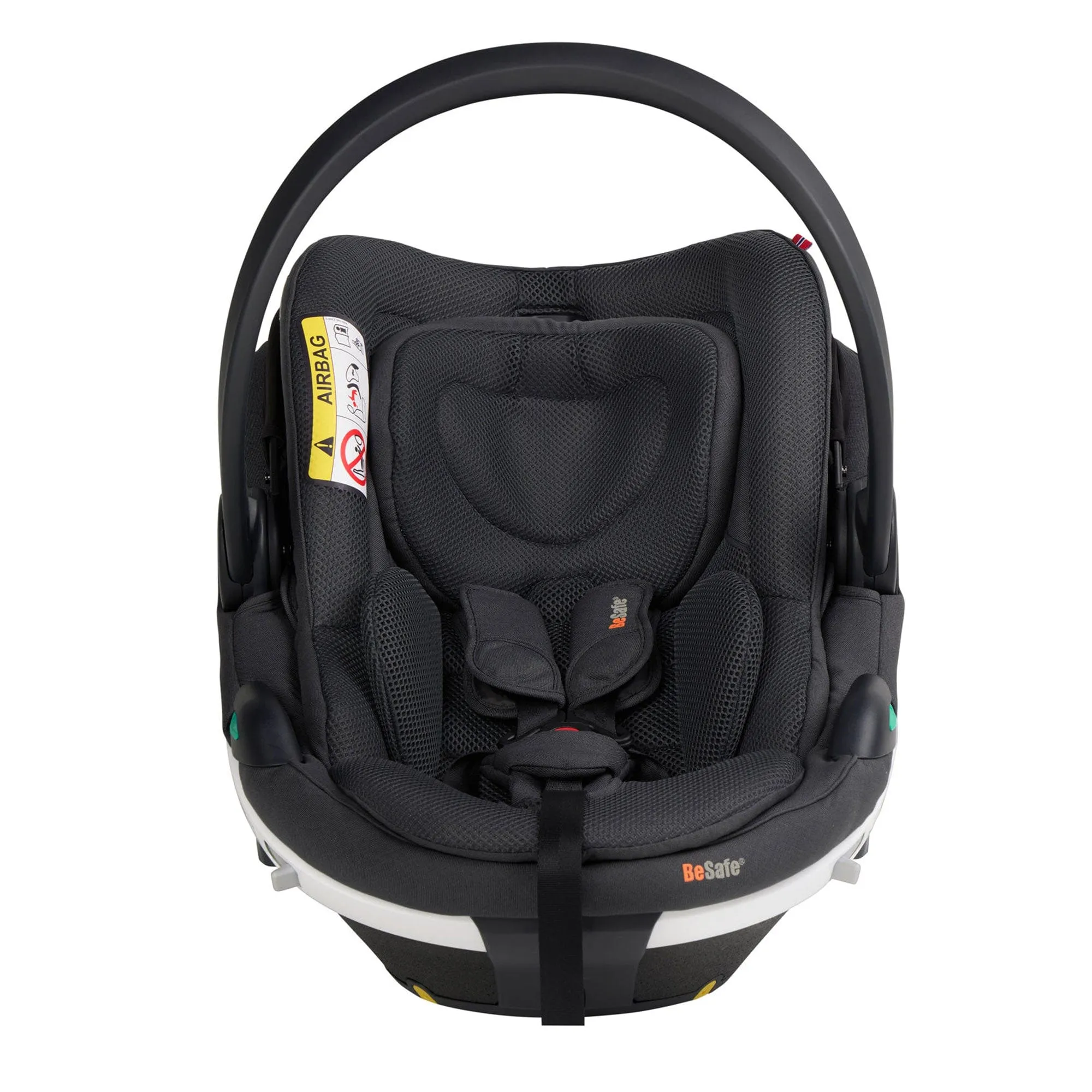 BeSafe Go Beyond Car Seat & Base in Anthracite Mesh