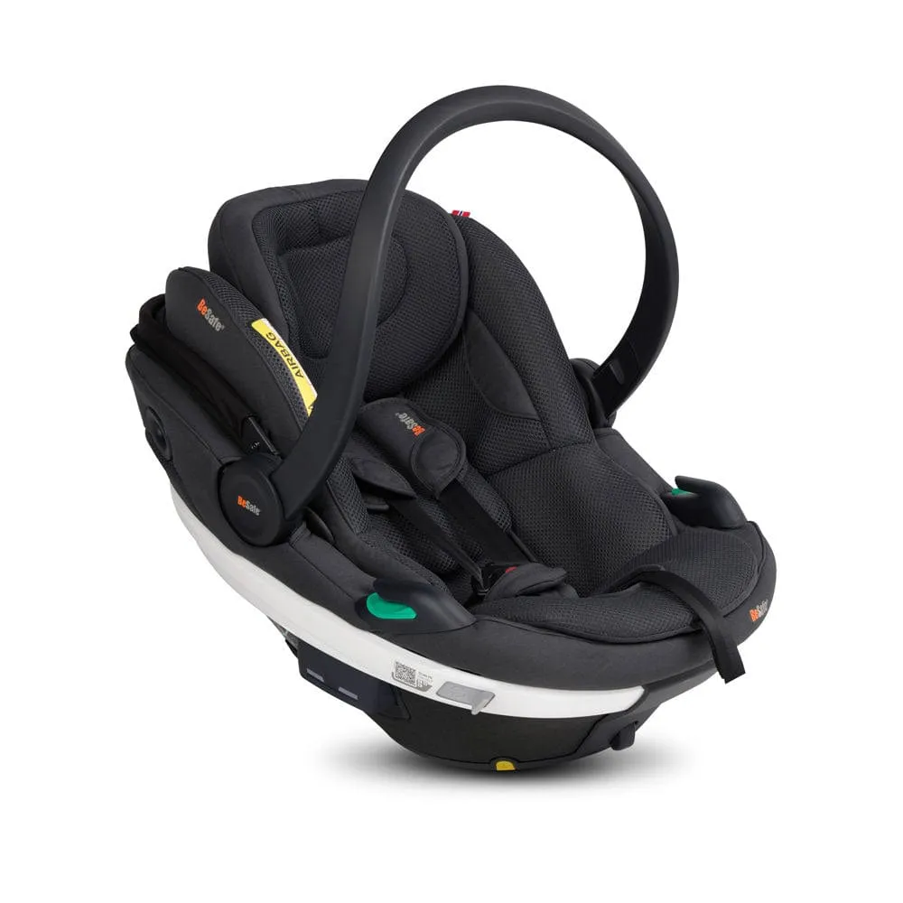 BeSafe Go Beyond Car Seat & Base in Anthracite Mesh