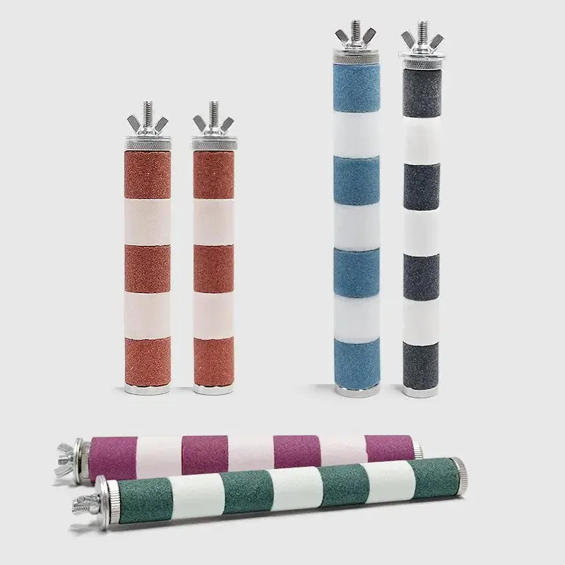 Bird Claw Grinding Stand Cage Accessory