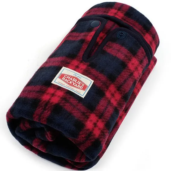 Camp Dog Blanket (Red)