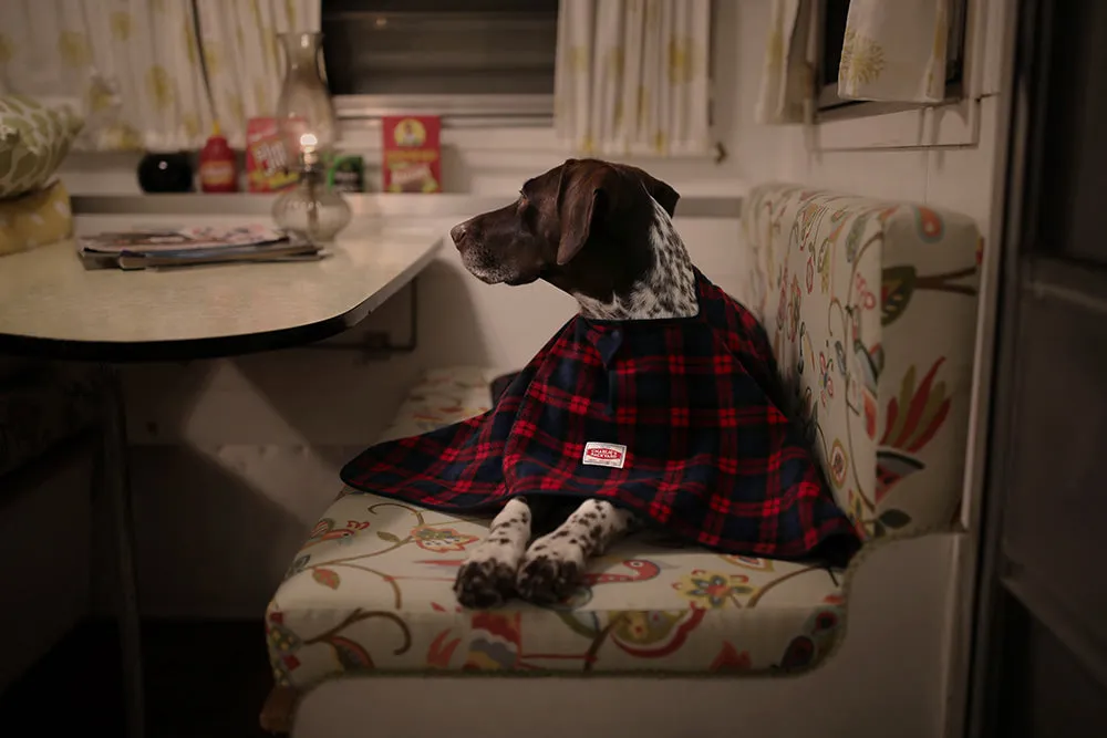 Camp Dog Blanket (Red)