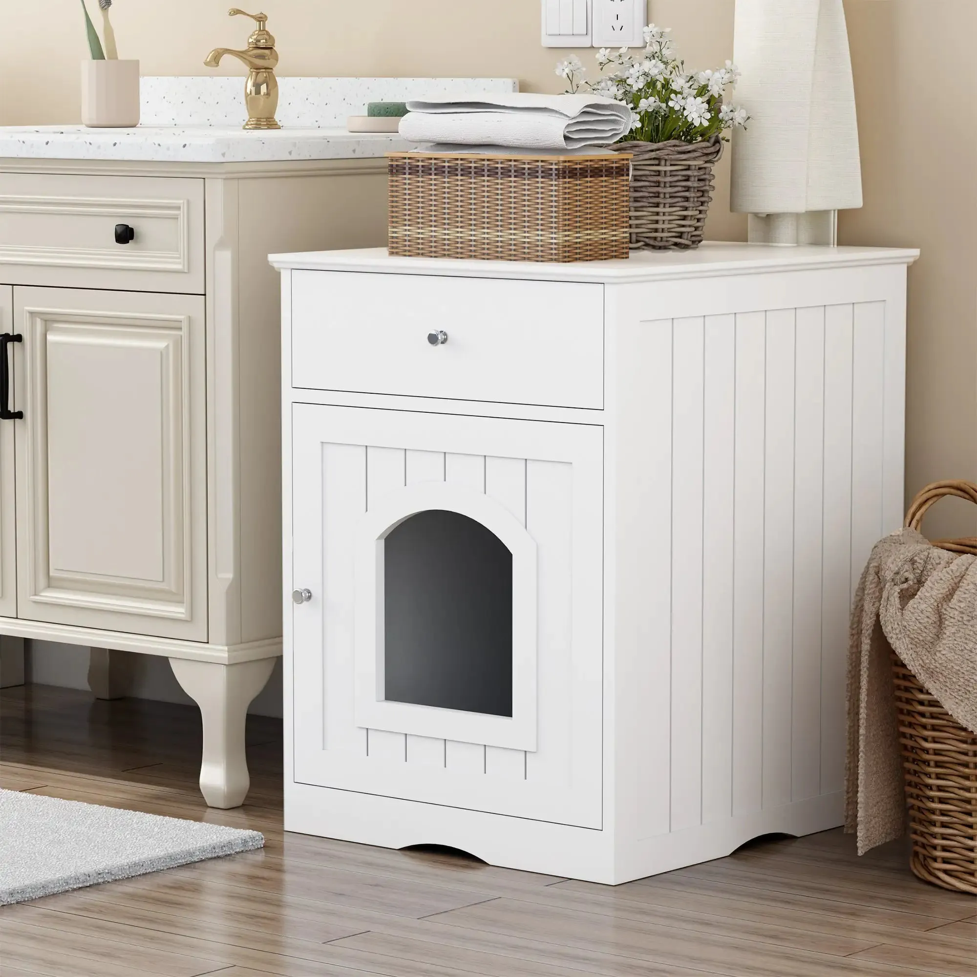 Cat Litter Box Enclosure