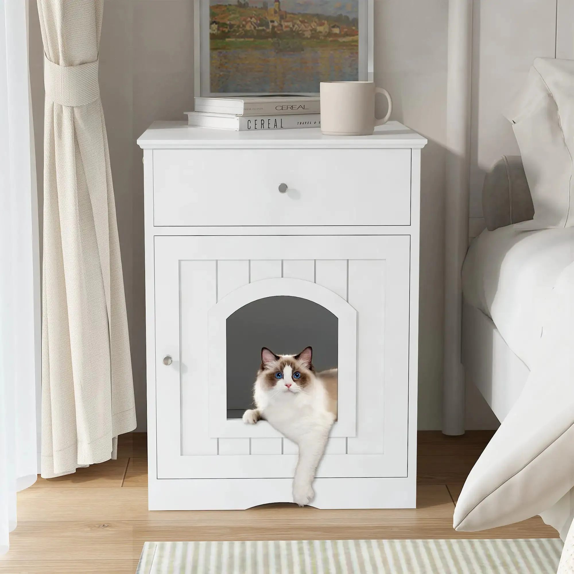 Cat Litter Box Enclosure