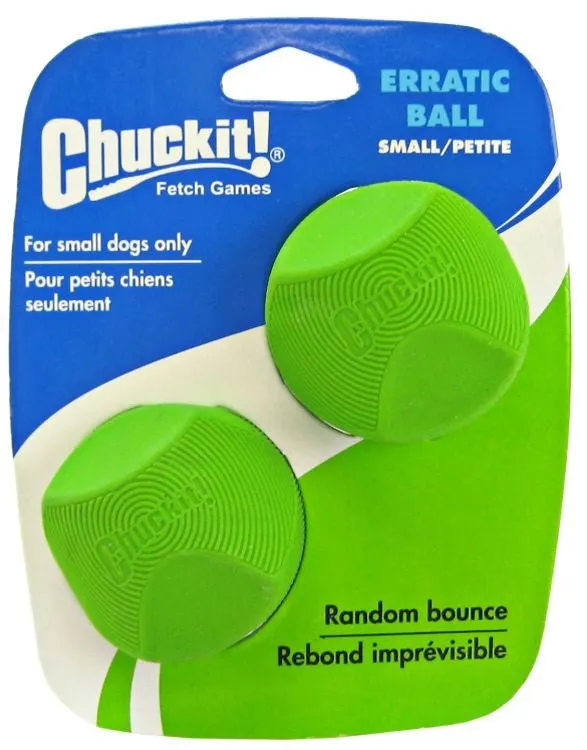 Chuckit Erratic Balls - Small (2 pack)