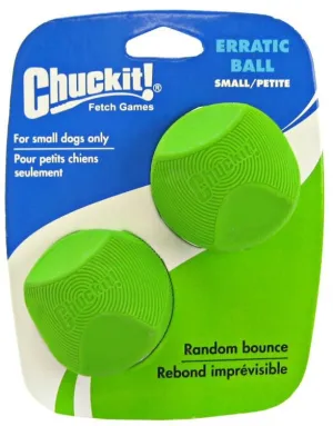Chuckit Erratic Balls - Small (2 pack)