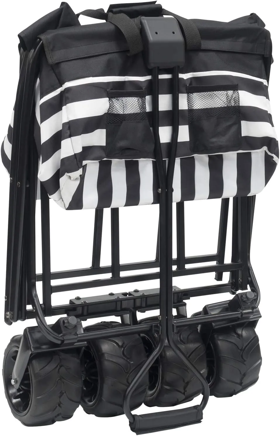 Creative Outdoor Wagon for Kids Push Pull Collapsible Stroller Folding Cart for Cargo | All Terrain | Beach Park Garden Sports & Camping