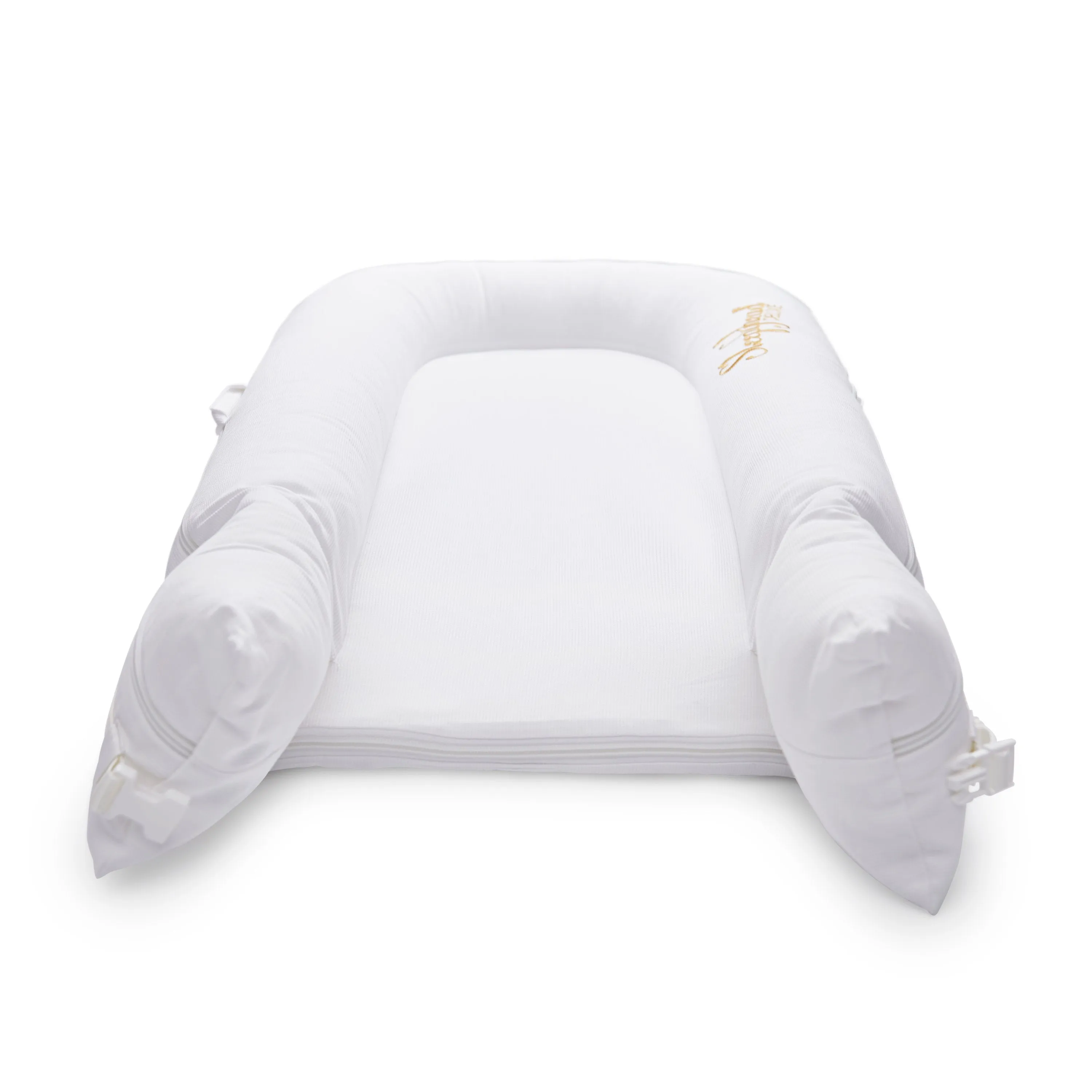 DockAtot Deluxe  babynestje | Pristine White