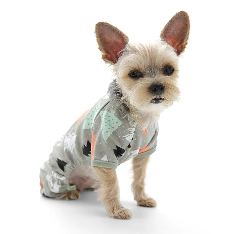 Dog Pajamas Pine Tree
