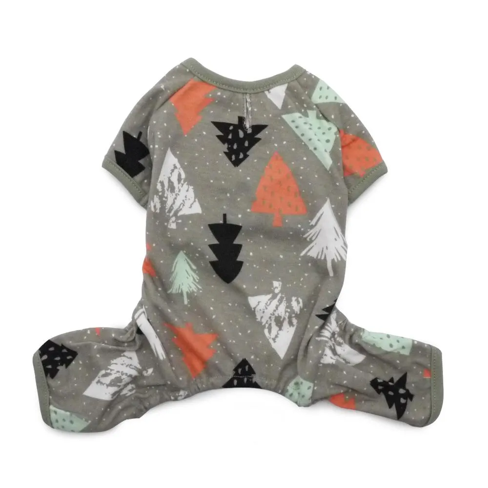 Dog Pajamas Pine Tree