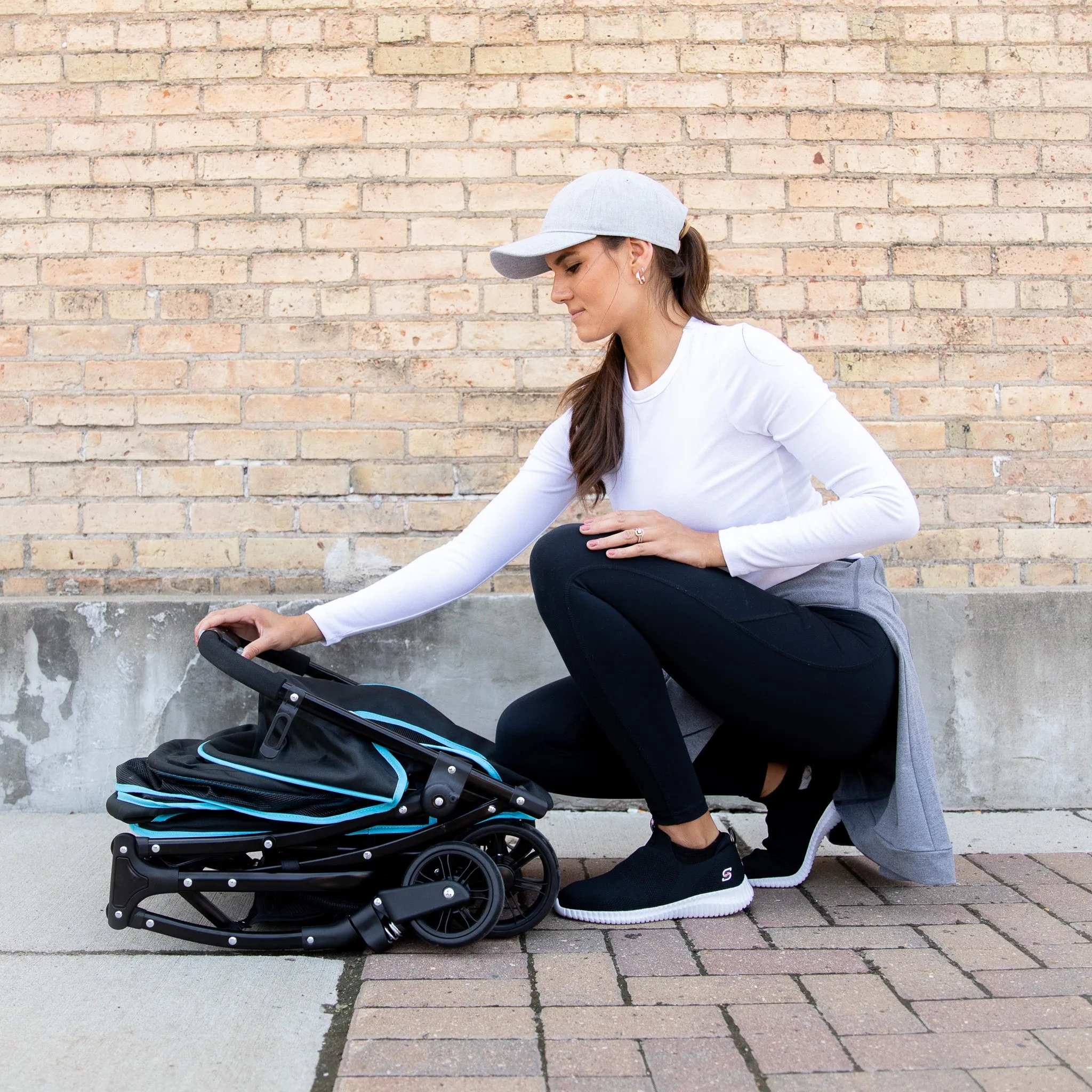 Easy Fold & Go Pet Stroller