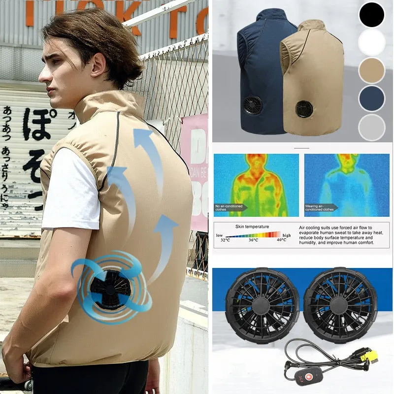 Fan Cooling Vest