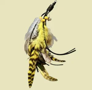 FurPrize!  Claws Out, Feather Cat Wand Refill 🐦