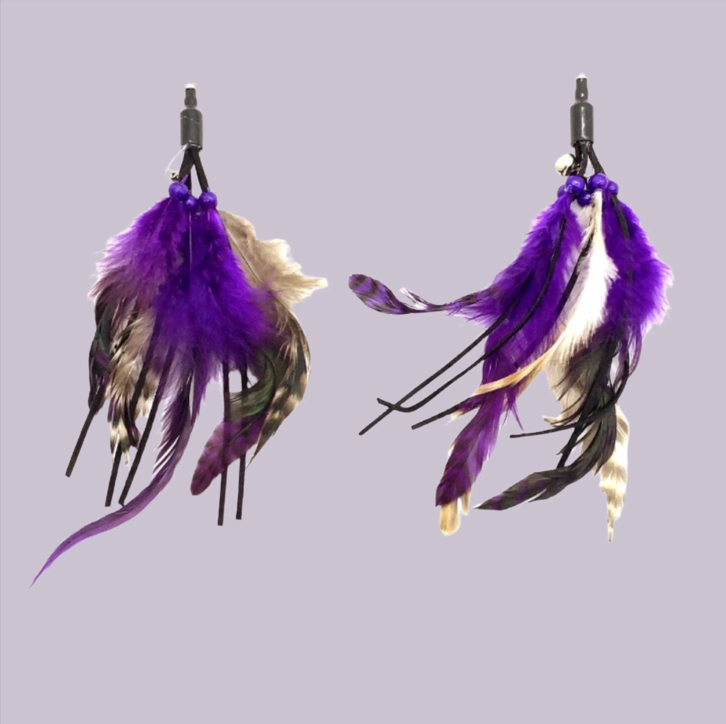 FurPrize!  Claws Out, Feather Cat Wand Refill 🐦