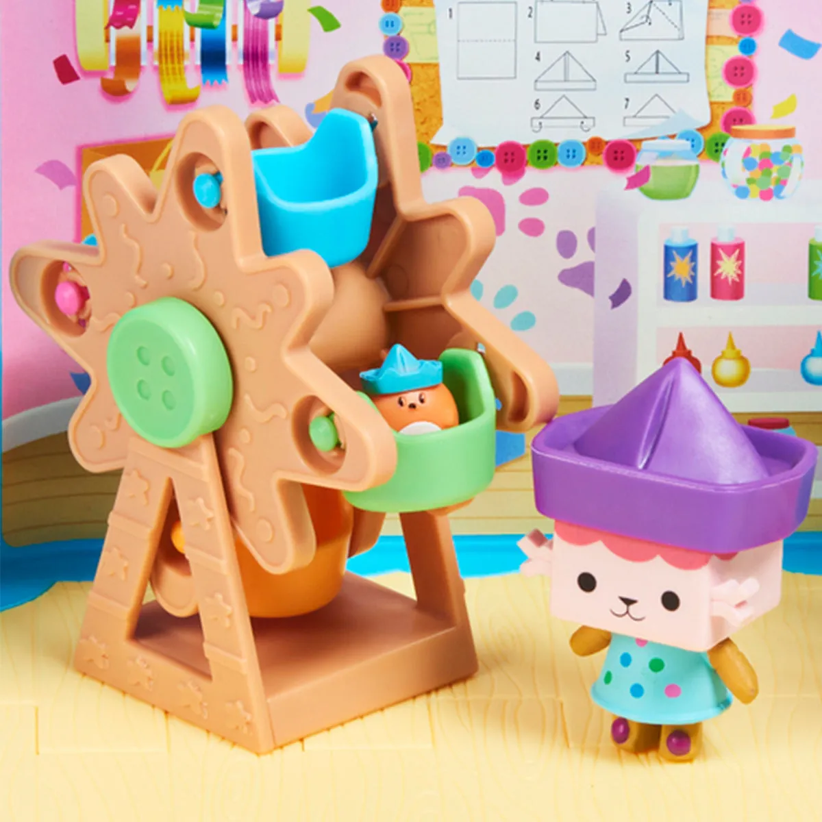 Gabby Dollhouse Baby Box Craft-A-Riffic Room