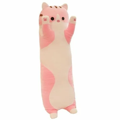 Giant Cuddly Long Cat Plush Toy - 150cm Adorable Stuffed Animal