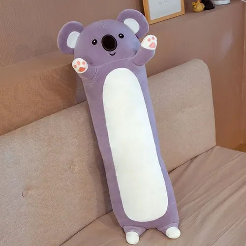 Giant Cuddly Long Cat Plush Toy - 150cm Adorable Stuffed Animal