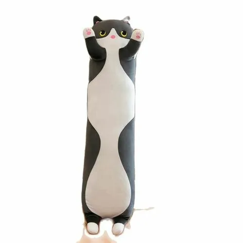Giant Cuddly Long Cat Plush Toy - 150cm Adorable Stuffed Animal