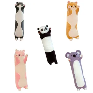 Giant Cuddly Long Cat Plush Toy - 150cm Adorable Stuffed Animal