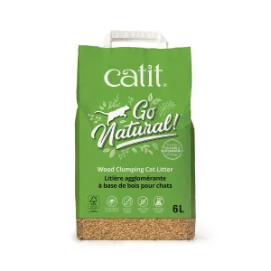 Go Natural WoodClumping Cat Litter 6.4lb
