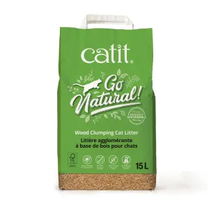 Go Natural WoodClumping CatLitter 15.9lb