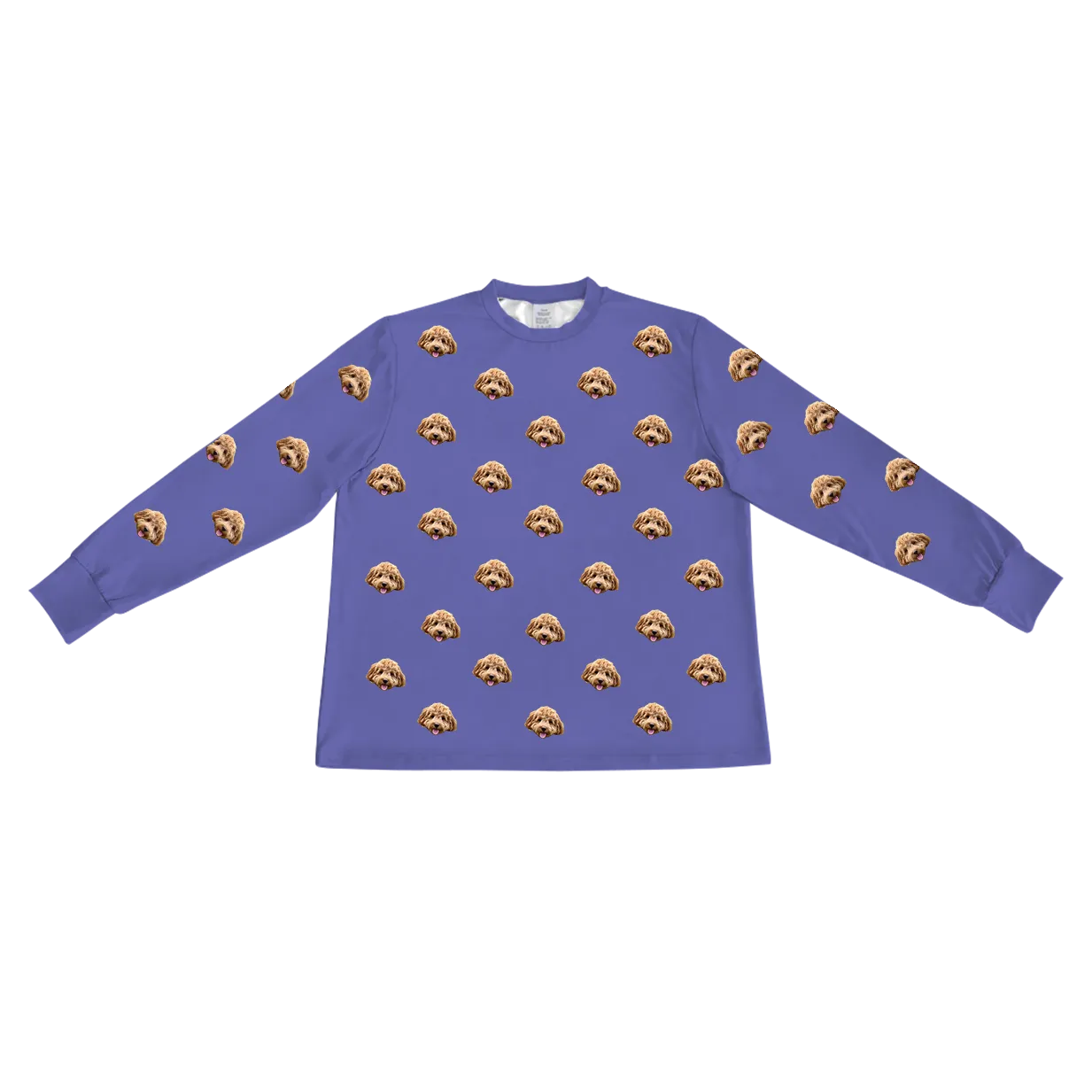 Kids Custom Pet Face Jogger Pajamas