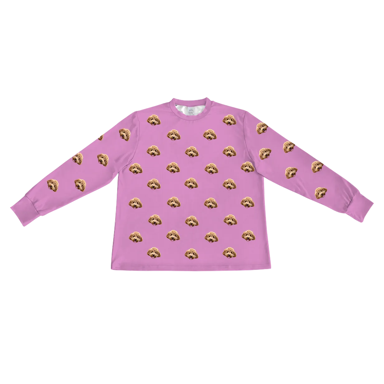 Kids Custom Pet Face Jogger Pajamas