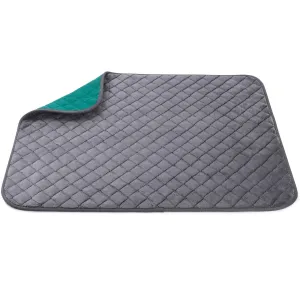 Knight Plaid Pet Blanket (turquoise/grey)