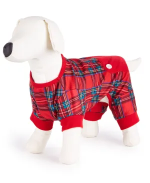Matching Brinkley Plaid Pet Pajamas
