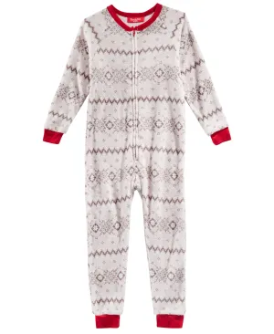 Matching Winter Fairisle One-Piece
