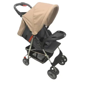 Moon Bezik One Fold Stroller (Biege)