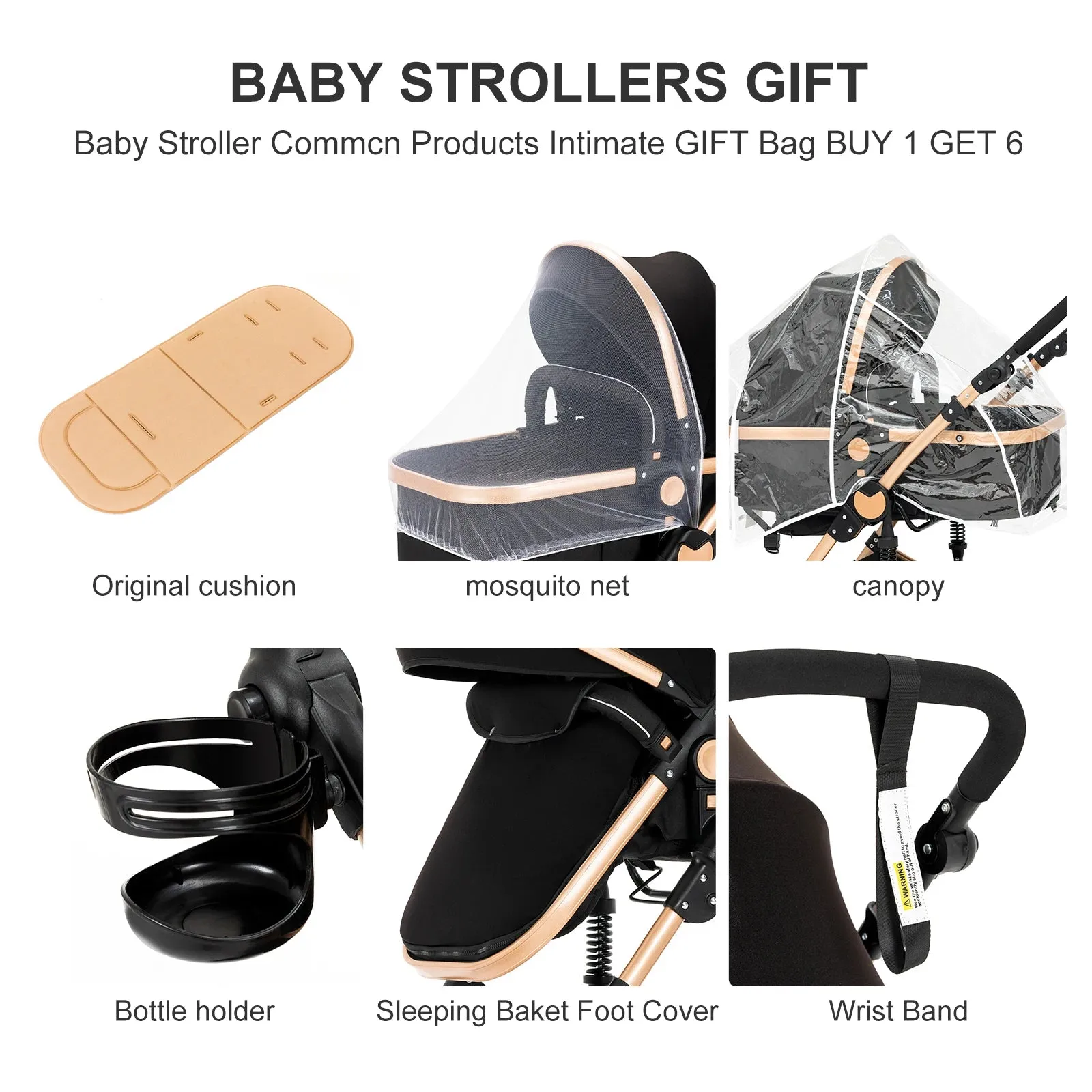 New CozyRide 3-in-1 Baby Stroller