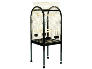 Parrot Cage Junior 55X55X130Cm Black