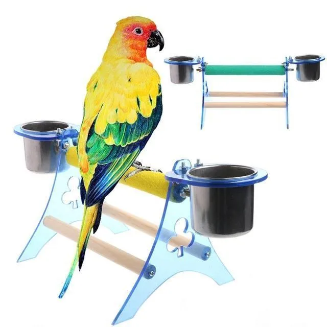 Pet Birds Perch Stand for Bird Cage