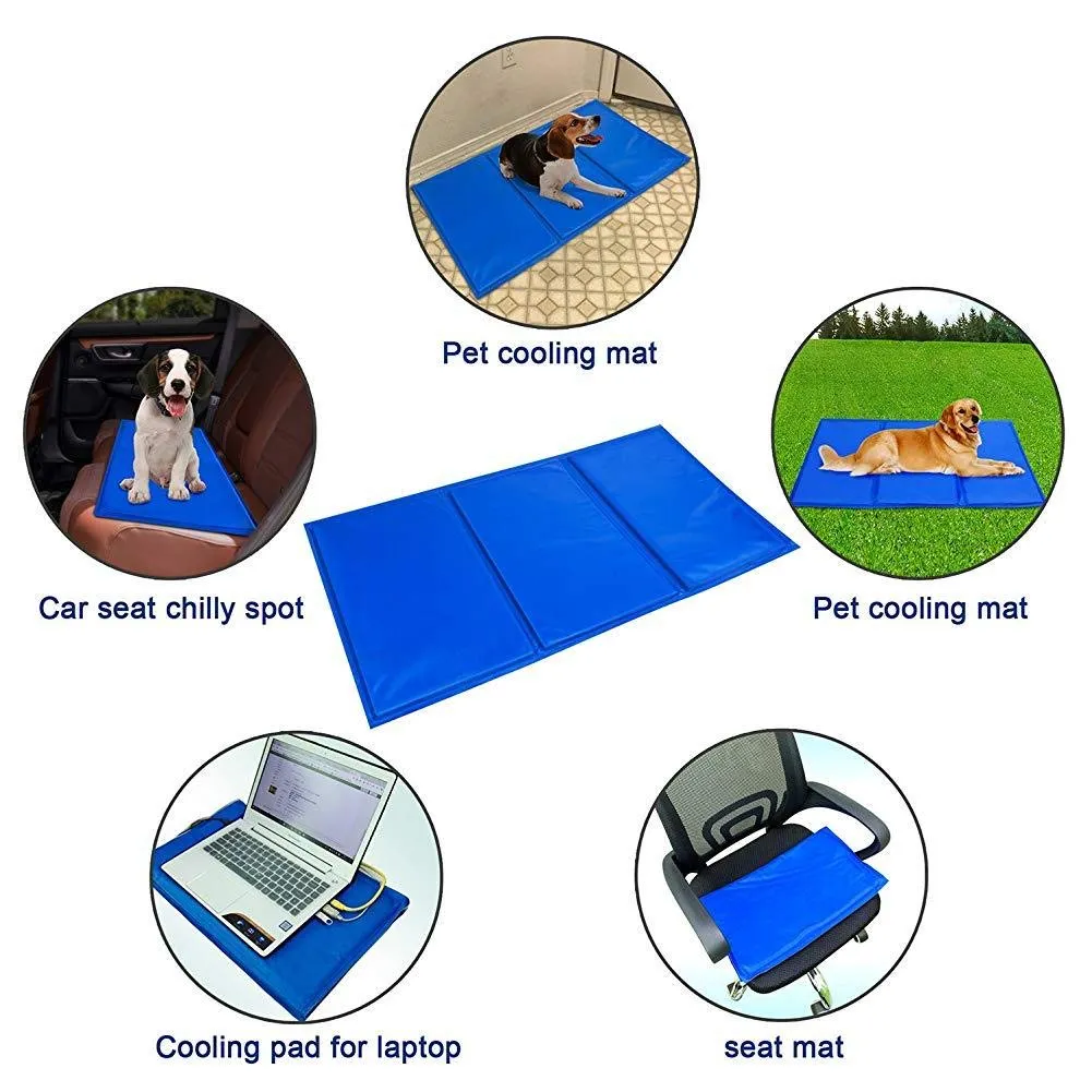 Pets Gel Cooling Mat Pet Dog Cooling Pad Extra Large