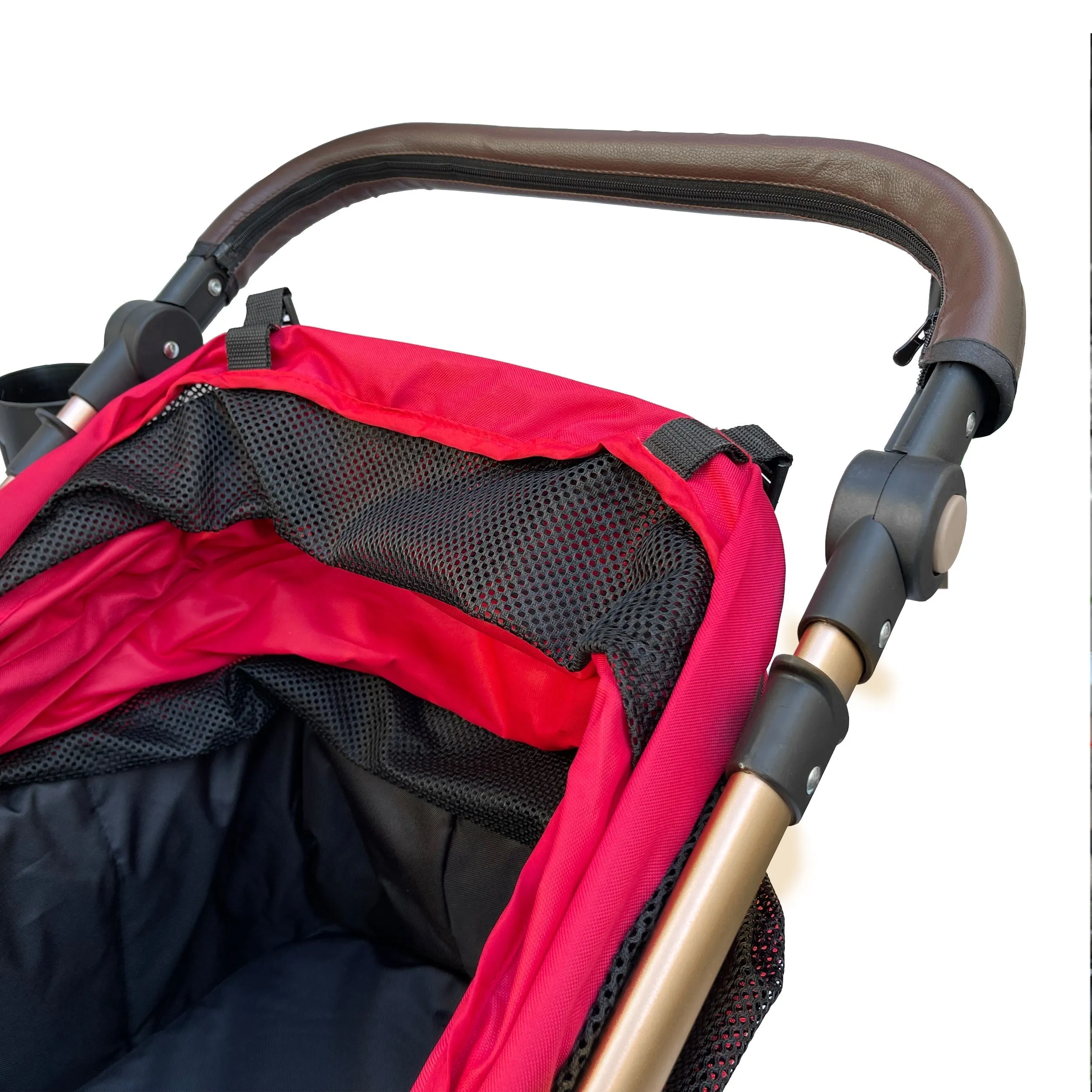 "Roma Performance Jogging Sports Stroller: The Perfect Companion for Active Small/Medium Dogs, Cats, and Pets up to 50lbs!"