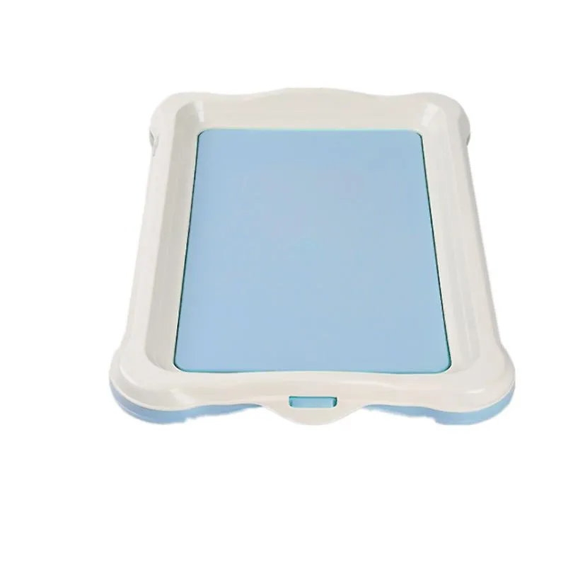 S 48*34*4cm pink Portable Dog Training Toilet potty Indoor Pet Dogs basin AZ18978