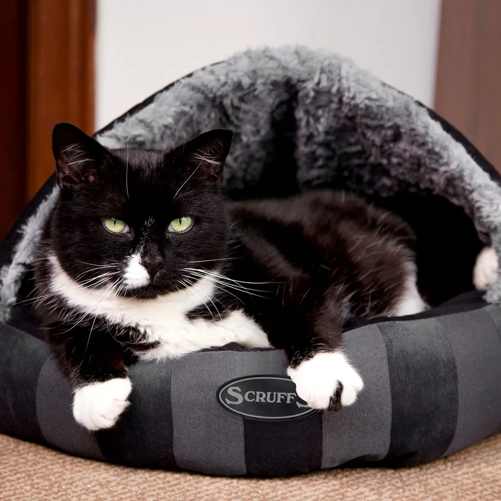 Scruffs - AristoCat Dome Bed Black (45 x 45cm)