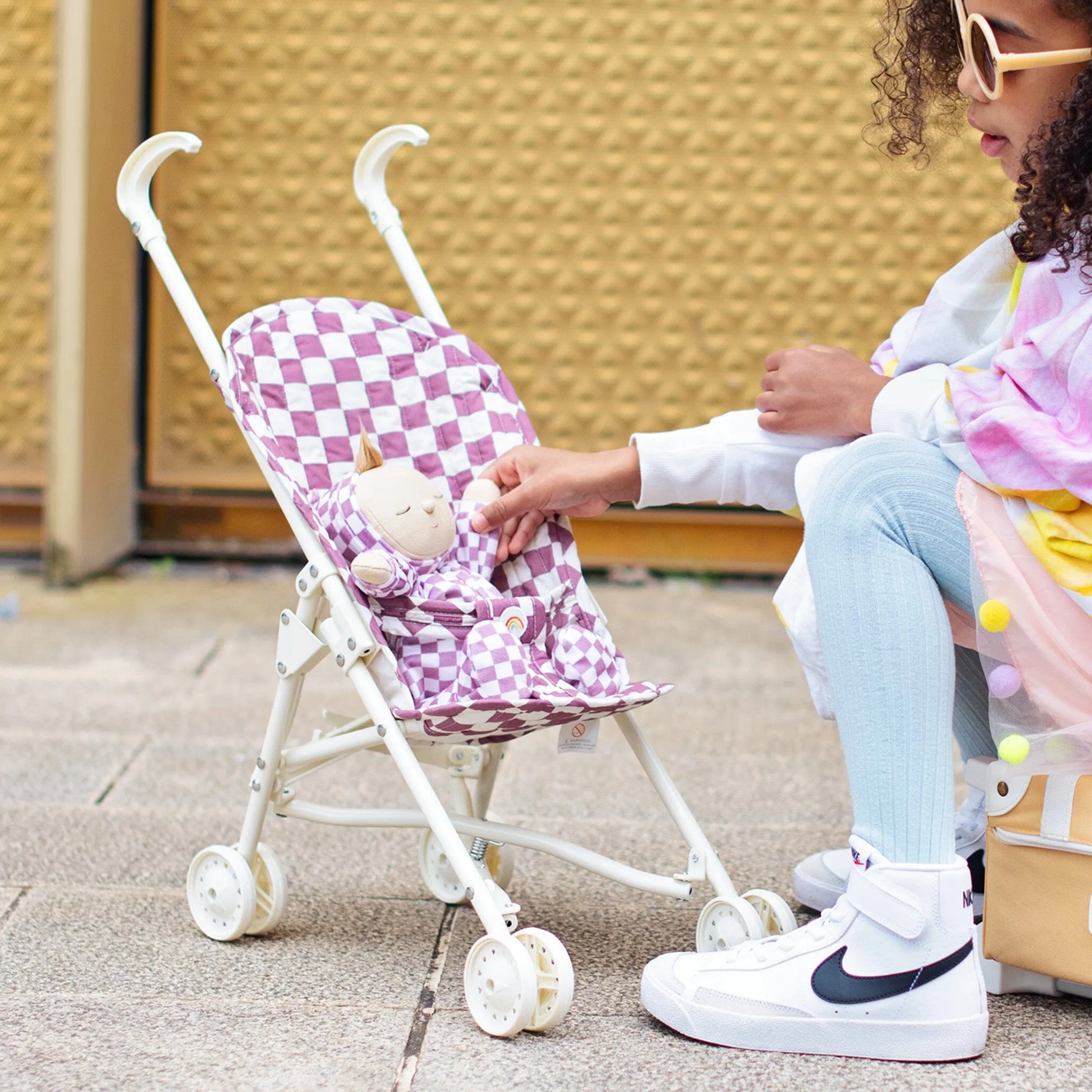 Sollie Stroller | Plum Check