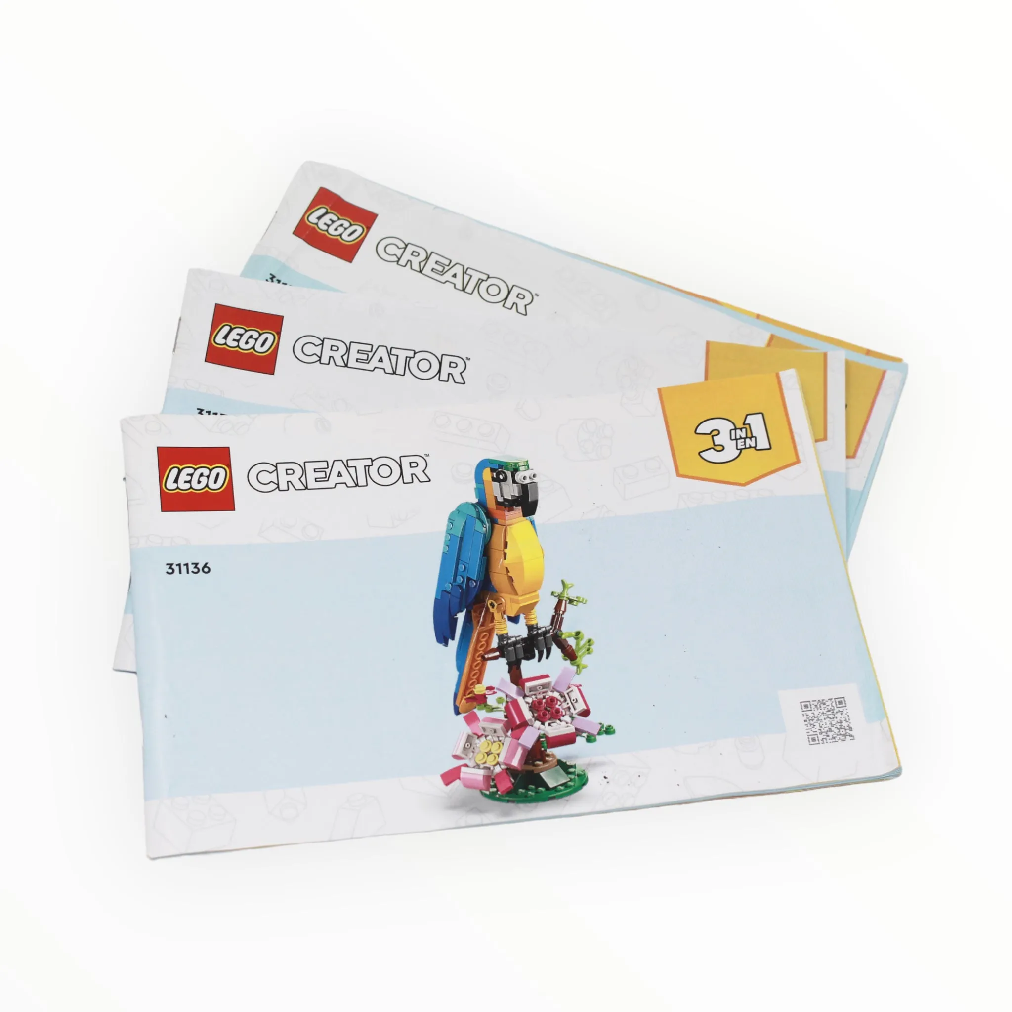 Used Set 31136 Creator Exotic Parrot