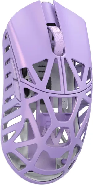 WLMOUSE Beast X Mini Pro Ultra-Light 34g Magnesium Gaming Mouse, PAW3950 HS Sensor, 8K Polling Rate, 30000 DPI,OM & TTC Switches, Customizable Side Panels.(Soft Lilac(OM Switch-Side Slits))